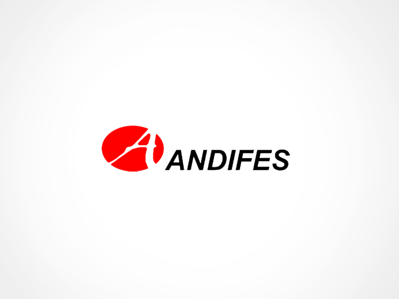 Logotipo da Andifes sobre fundo branco. 