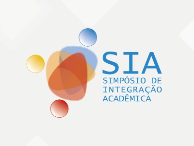 Logo do SIA, composto pelo desenho de três pessoas: uma azul, uma amarela e uma vermelha, se sobrepondo. 