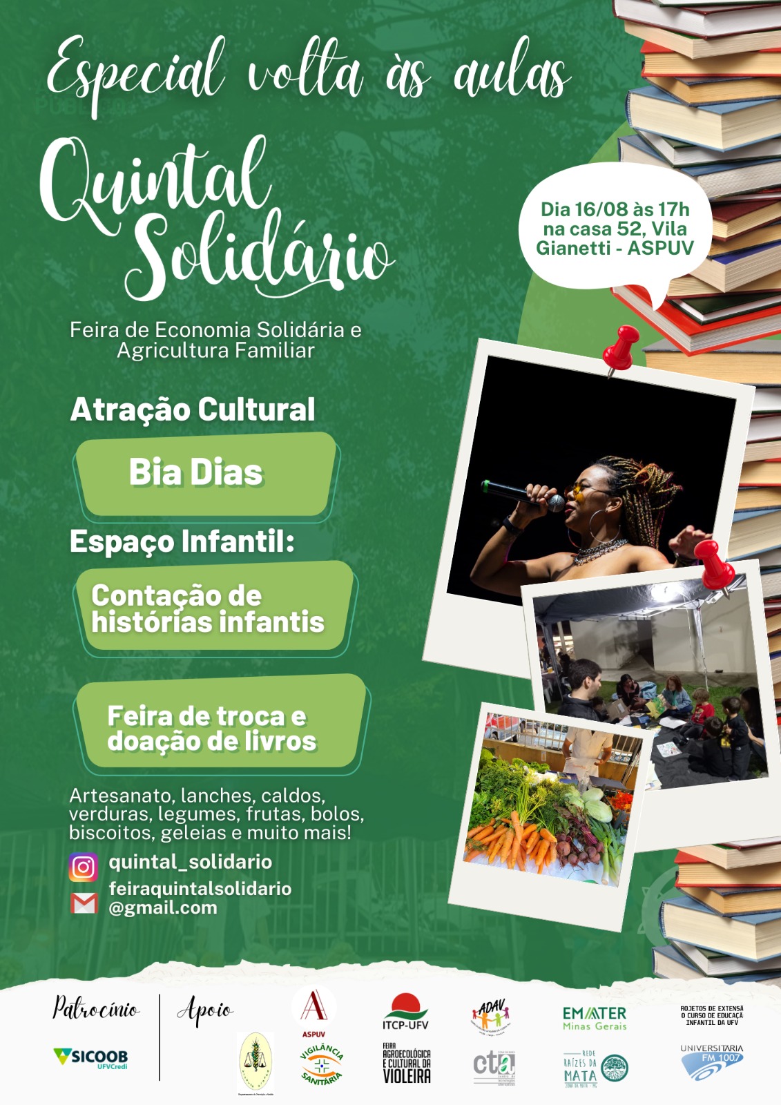 Terça feira solidária