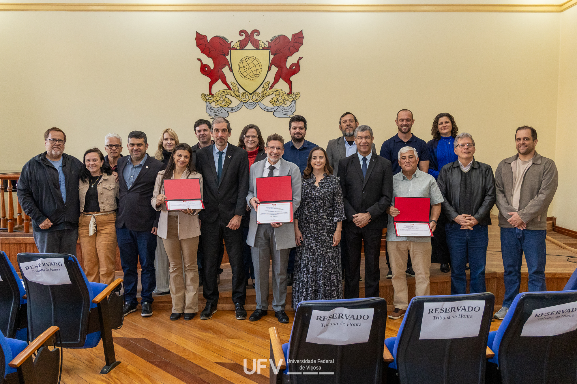 Foto do portal da UFV