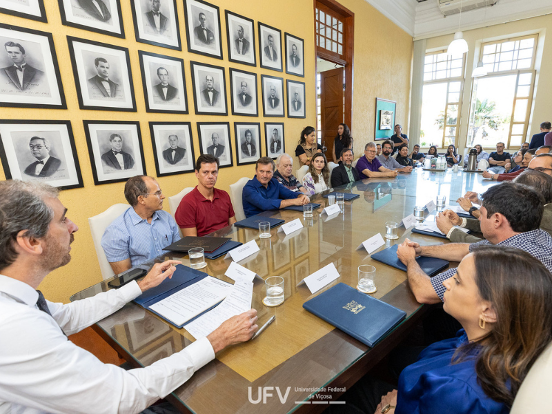 Foto do portal da UFV