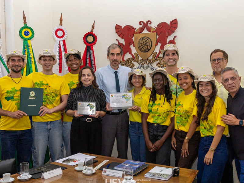Foto do portal da UFV