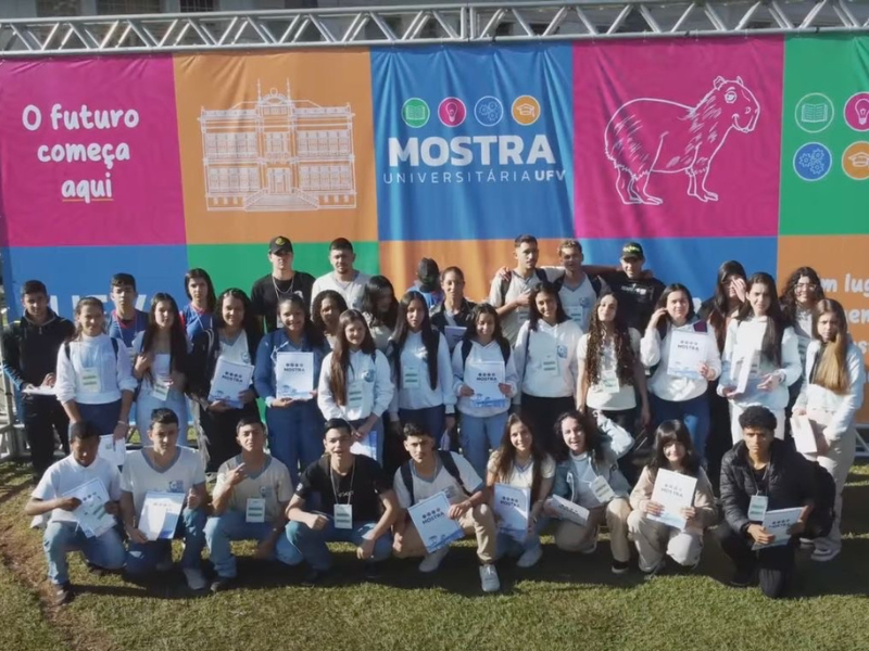 Foto do portal da UFV