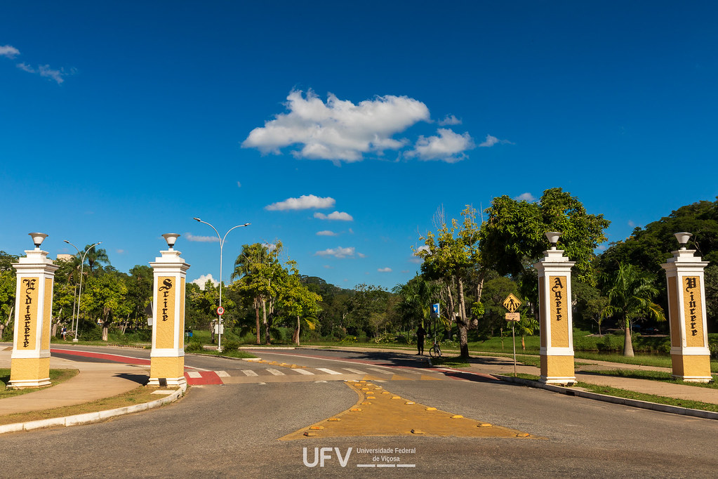 Foto do portal da UFV