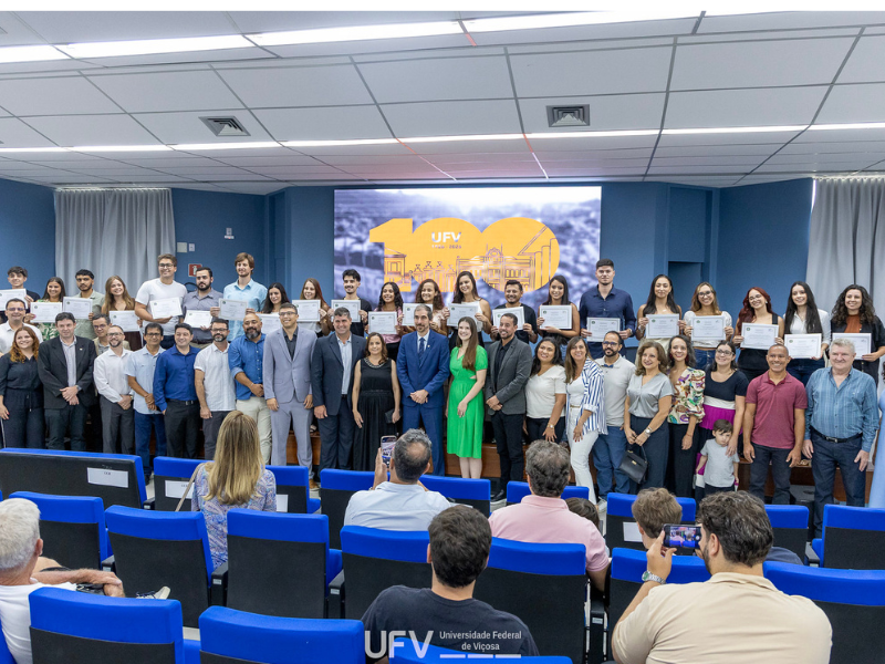 Foto do portal da UFV