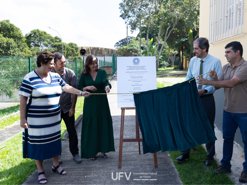 Foto do portal da UFV