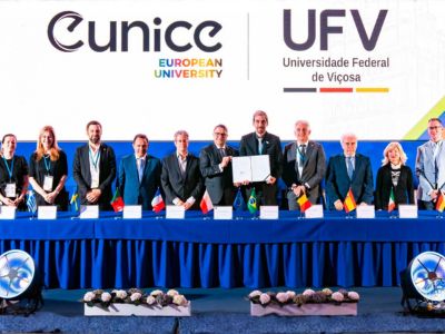 Foto do portal da UFV