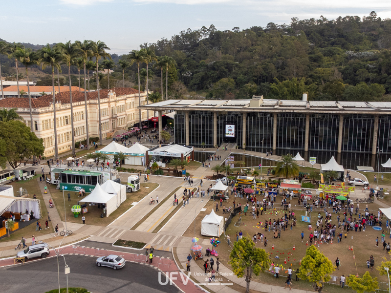 Foto do portal da UFV