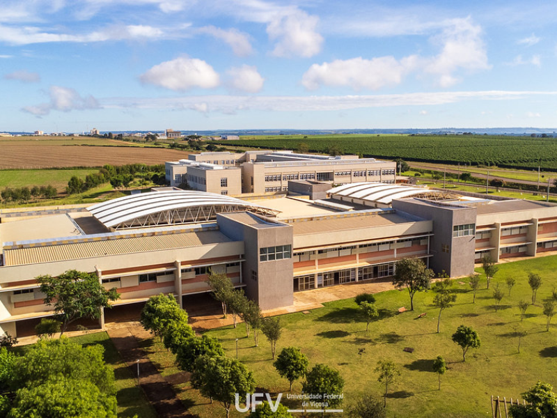 Foto do portal da UFV