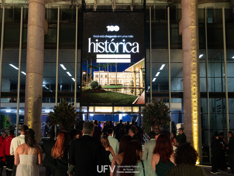 Foto do portal da UFV
